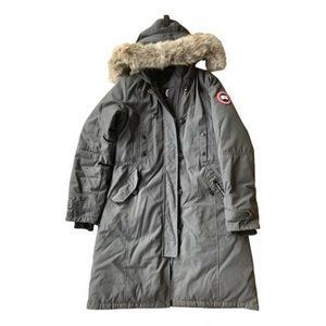 Canada Goose Rossclair Fur Trim Down Parka